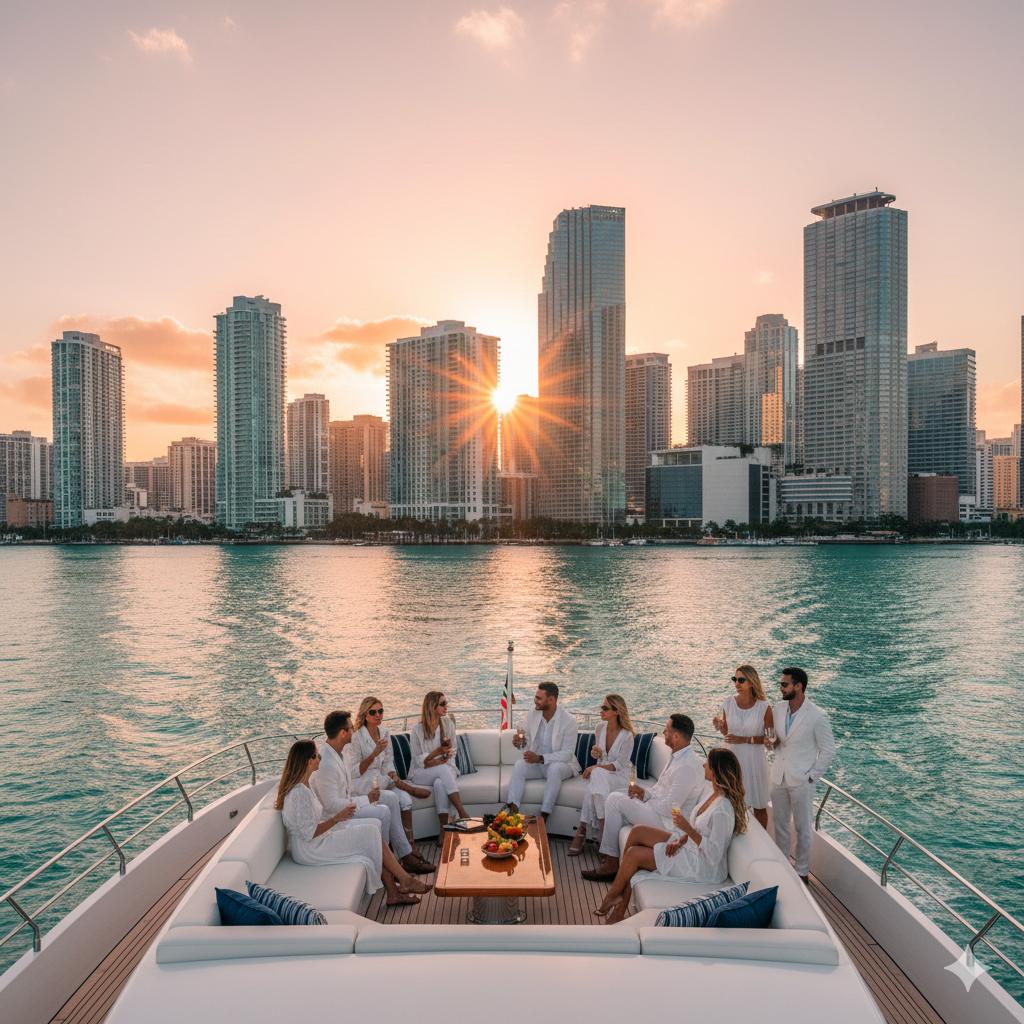 Private winter event in Miami